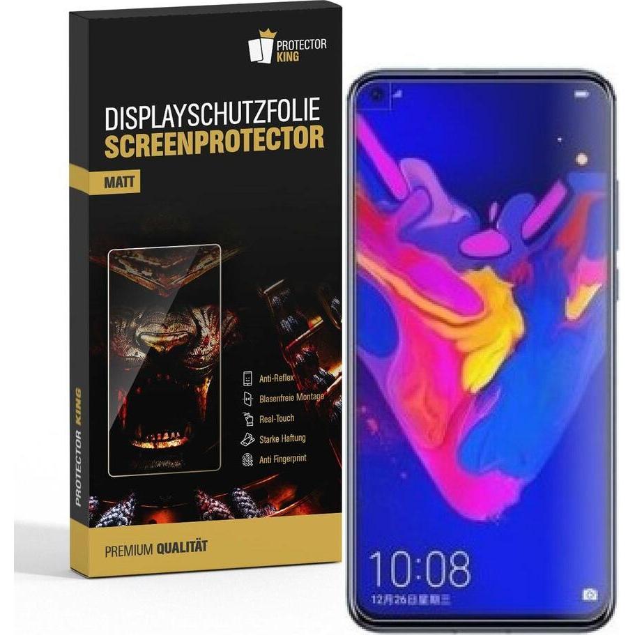 Protectorking 4x Premium Displayschutzfolie Matt Entspiegelt (4 Stück, Huawei Nova 4), Smartphone Schutzfolie