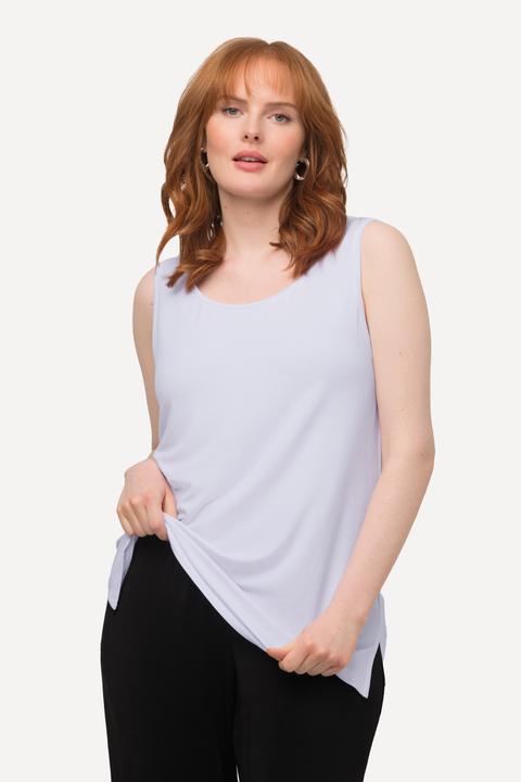 Produktbild Ulla Popken Top, Rundhals, Classic, Stretch, breite Träger, ärmellos (58)