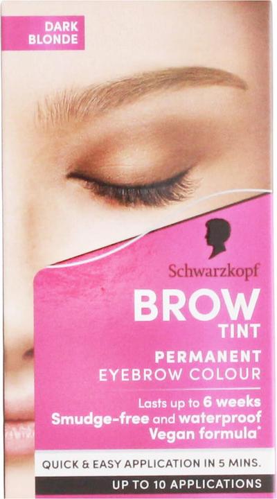Image du produit Schwarzkopf Brow Tint Couleur permanente des sourcils 6 - 1 (Dark Blonde)