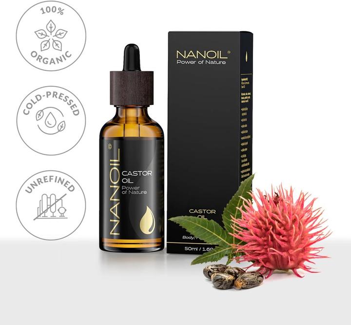 Immagine prodotto Nanoil Olio di ricino (50 ml)