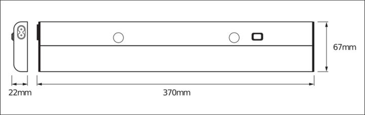 Actual product image Ledvance Linear Flat (470 lm)