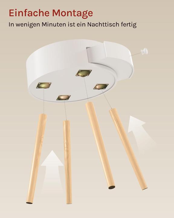 Produktbild Woltu Nachttisch-Set (38 x 38 x 45.50 cm)