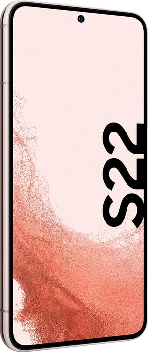 Image du produit Samsung Galaxy S22 (256 Go, Or rose, 6.10", Double SIM, 50 Mpx, 5G)