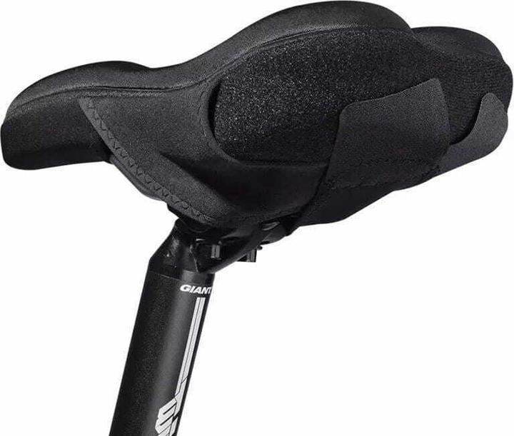 Actual product image Rockbros LF047-S silicone gel bicycle seat cover size M - black