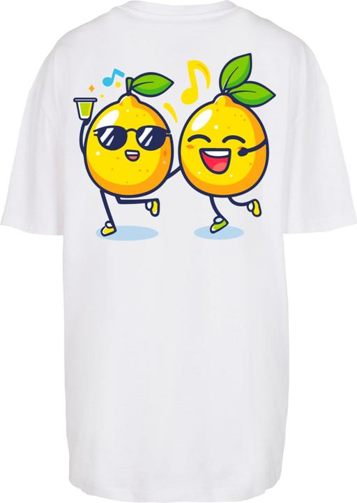 Actual product image Merchcode Ladies Lemon Party Oversized Tee - 170183 (XXL)
