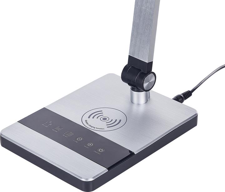 Image du produit Beliani Lampe de bureau LED métal argent 73 cm réglable LACERTA (920 lm)