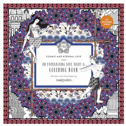 Amrita Sen Cosmic and Eternal Love Coloring Book (Anglais, Sarah McMenemy, 2017)