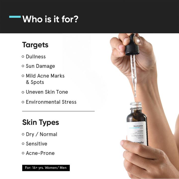Actual product image Minimalist Niacinamide 05% Face Serum (30 ml)