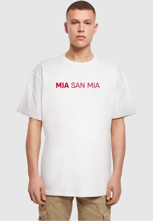 Actual product image FC Bayern München Mia San Mia Red Heavy Oversized Tee - 117139 (4XL)