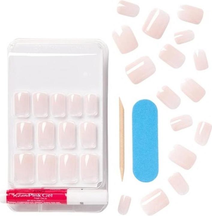 Actual product image KISS Bare But Better (Artificial nails, Nude-pink)