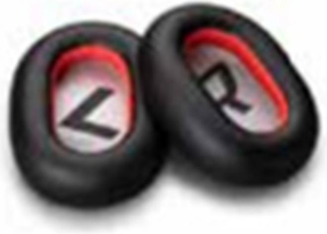 Image du produit Poly Voyager 8200 Coussinets en similicuir noir (2 pièces)