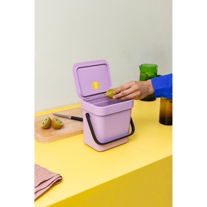Produktbild Brabantia Komposteimer Sort & Go 3 l, Rosa (3 l)