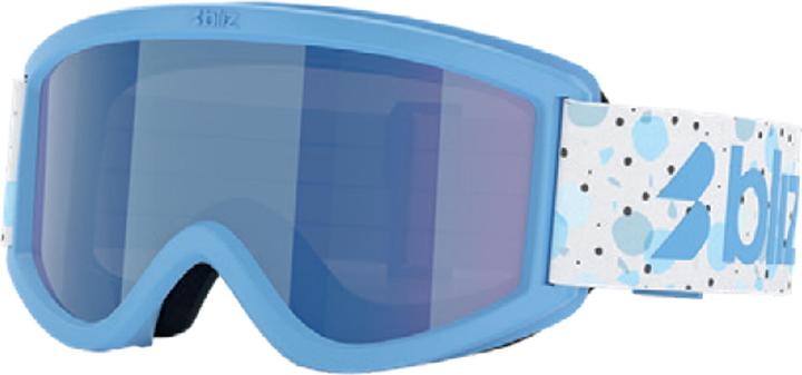 Brown w Blue multi, Matte Blue