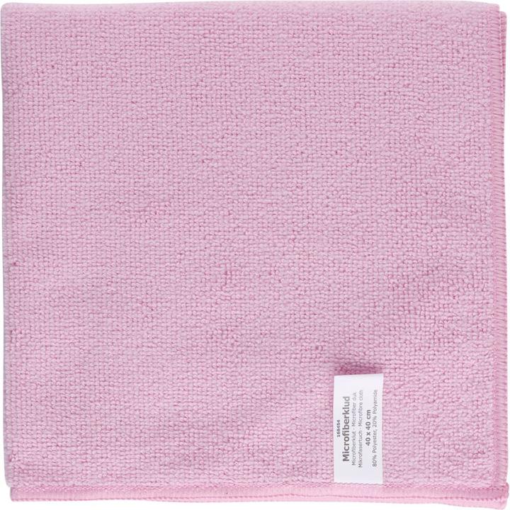 Actual product image Abena Cleaning cloth, 40x40cm, red, microfibre, basic (20 pcs.)