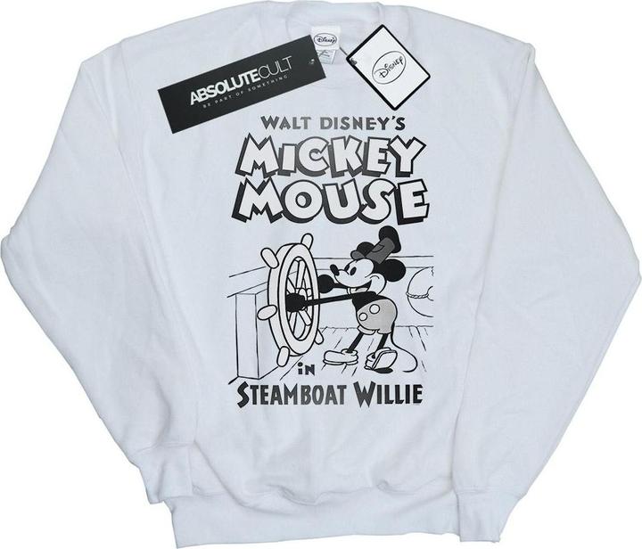 Produktbild Disney Mickey Mouse Steamboat Willie Sweatshirt Mädchen (116)