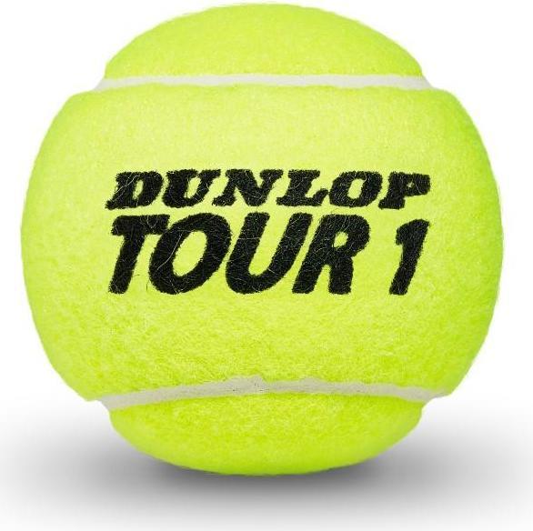 Image du produit Dunlop Balles de tennis TOUR BRILLIANCE 4-tube ITF