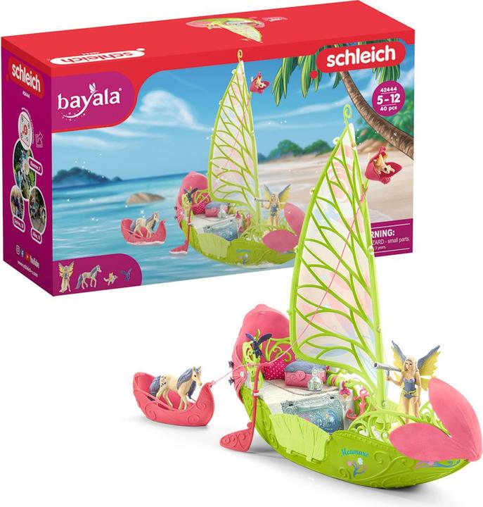 Image du produit Schleich Le bateau à fleurs magique de Séra