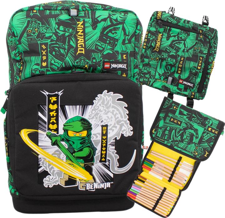 Produktbild LEGO Ninjago 3 Pcs. School Bag Set