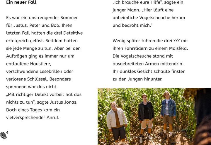 Immagine prodotto Kosmos Die drei??? Erstlese-Buch zum Film, 2. Klasse, und der Karpatenhund (Tedesco, Annegret König, 2024)