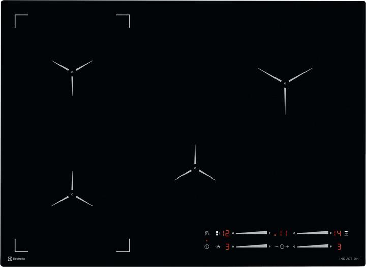 Electrolux GK69TSIBO (69 cm, Induktionskochfeld)