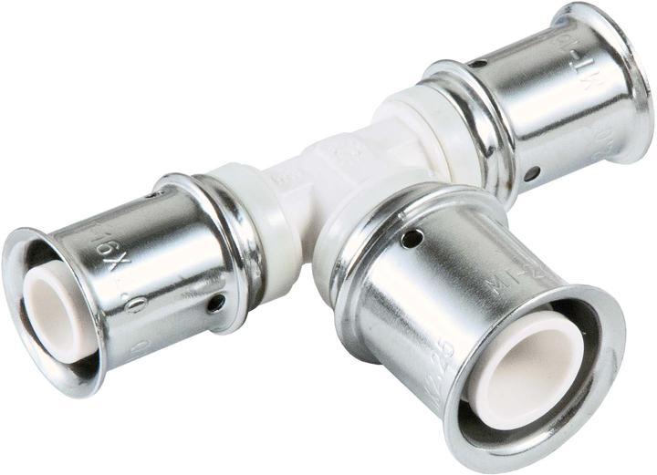 Actual product image Multitubo PPSU press tee 25x25x25mm (Press connection)