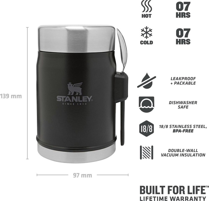 Produktbild Stanley 1913 Classic Food Jar + Spork (0.40 l)