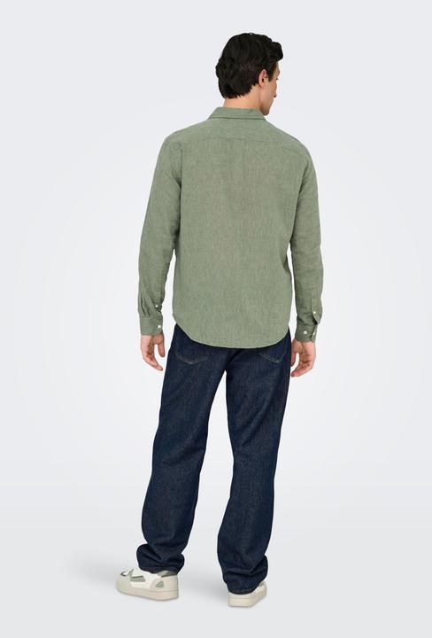 Immagine prodotto Only & Sons Onscaiden Life Reg Ls 1 Pkt Shirt Noos (XXL)