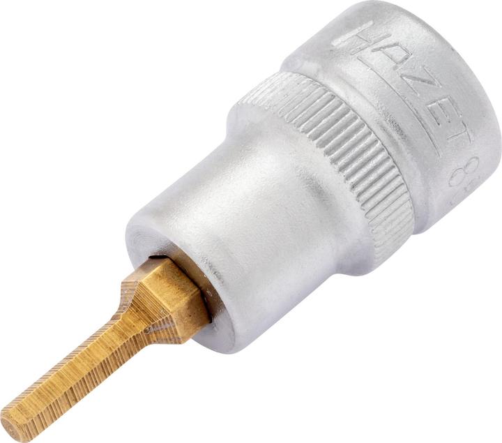 Produktbild HAZET Schraubendreher-Steckschlüsseleinsatz 8801K-3 ∙ Vierkant10 mm (3/8 Zoll) ∙ Innen Sechskant Pr… (3 mm)