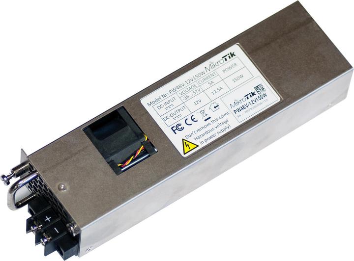 MikroTik PW48V-12V150W - Stromversorgung Hot-Plug (Plug-In-Modul) (150 W)