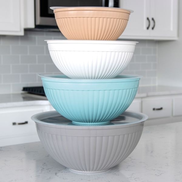 Productafbeelding Nordic Ware 4-Delige Overdekte Kommenset (30 cm, 8 x)