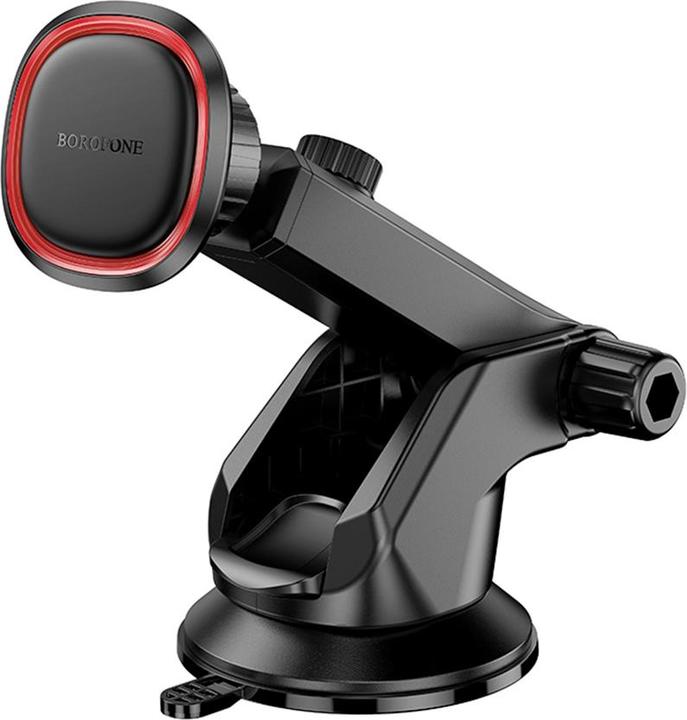 Immagine prodotto Borofone Supporto per auto BH125 Roman magnetico per il parabrezza nero-rosso