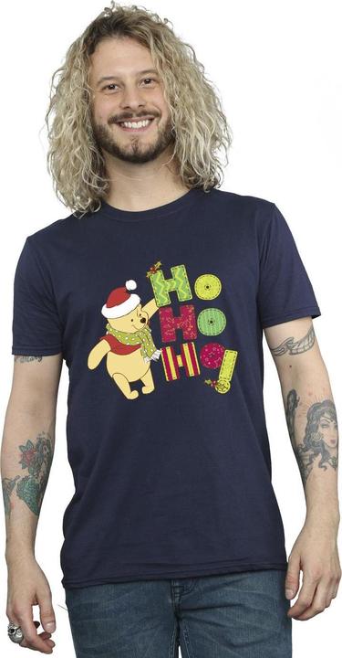 Produktbild Disney Winnie The Pooh Ho Ho Ho Scarf TShirt (XXL)