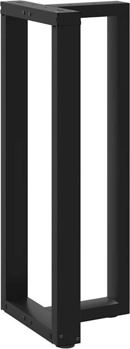 Immagine prodotto vidaXL Gambe tavolo bar a T 2 pezzi nero 40x35x(101-102) cm gamba tavolo acciaio