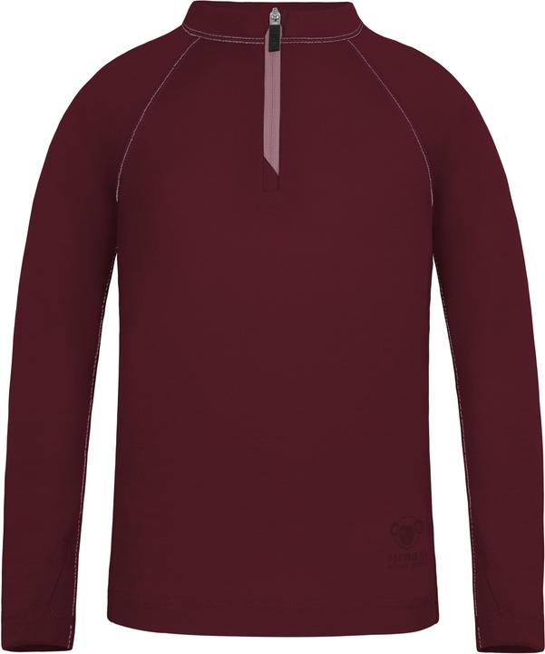 Produktbild Normani Kinder Merino Langarm mit 1/4 Zipper Nyapari - 9545 (146, 152)