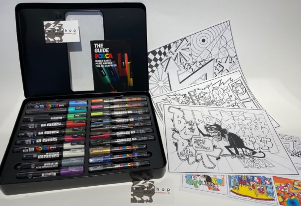 Image du produit Posca Street Art (Multicolore, 0.70 mm, 20 x)