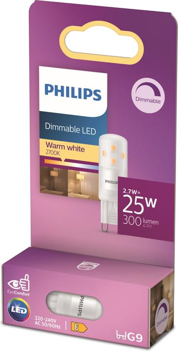 Actual product image Philips white (G9, 2.60 W, 300 lm, 1 x, E)