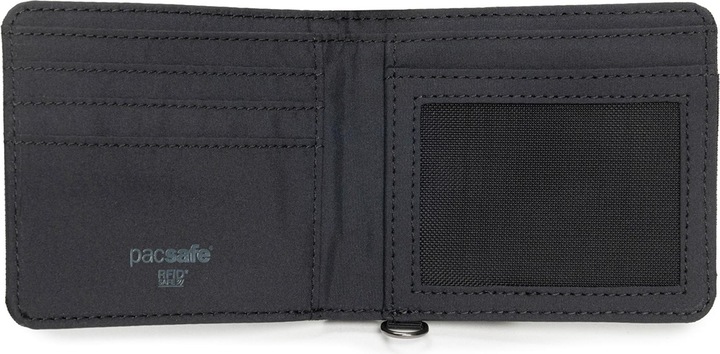 Produktbild Pacsafe RFIDsafe Portemonnaie schwarz