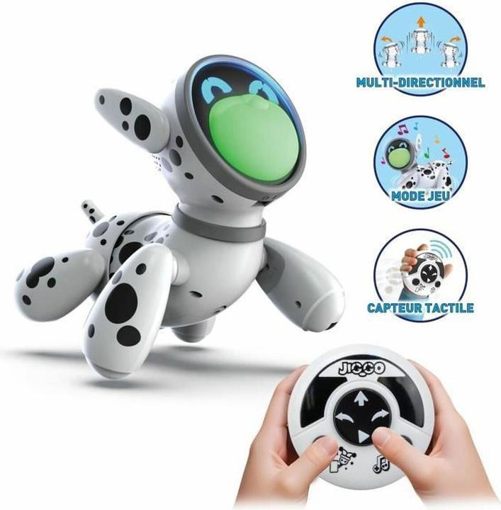 Produktbild Silverlit YCOO 88497 Jiggo interaktiver RC Robot-Hund, mit Touch-Sensor
