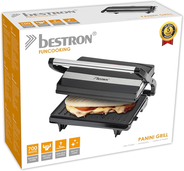 Image du produit Bestron APM123Z Grille-pain à sandwich