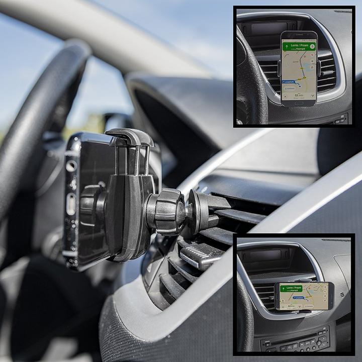 Image du produit ProPlus Support universel pour smartphone avec ressort pour grille d'aération