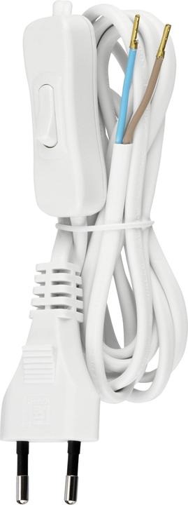 REV 0505680555 Strom Anschlusskabel Weiss 2 m (2 m)