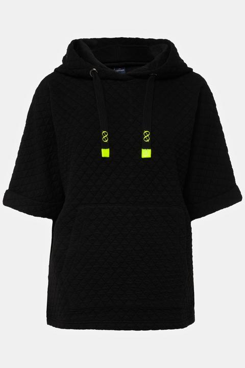 Produktbild Laurasøn Sweat-Pullunder, Waffel-Jacquard, Kapuze, Kängurutasche, OEKO-TEX (M)