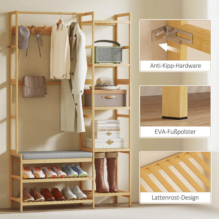 Actual product image Homcom Coat rack