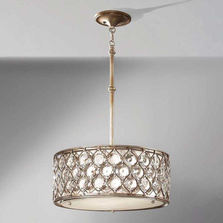 Immagine prodotto Elstead Lighting Lampada a sospensione Lucia E27 tripla 20cm argento brunito (E27)