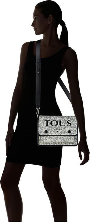 Actual product image Tous Mini Shoulder Bag with Adjustable Straps and Multiple Compartments