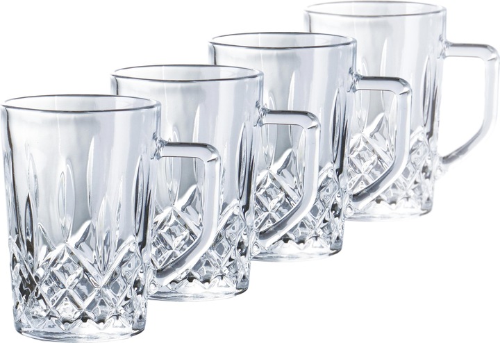 Actual product image Aida Set of 4 - Harvey hotdrink mug w/handle - 27.5cl (80318) (275 ml, 4 x)