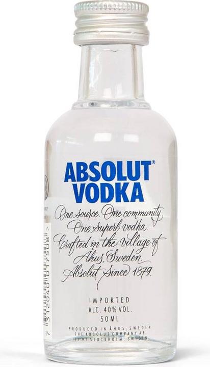 Image du produit Absolut Vodka (1 x 5 cl)