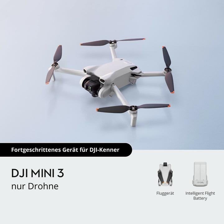 Produktbild DJI Mini 3 ohne Controller (38 min, 248 g, 12 Mpx)