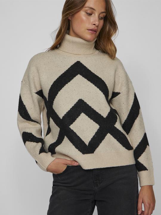 Produktbild Vila Rollkragen Strickpullover (L)