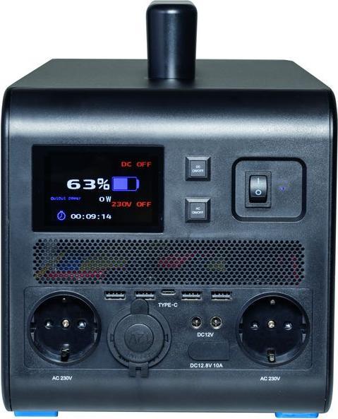 Produktbild Ective BlackBox 15 Lithium Powerstation 1500W 1497Wh Akku USB 12V 230V Camping (1497 Wh, 20 kg)